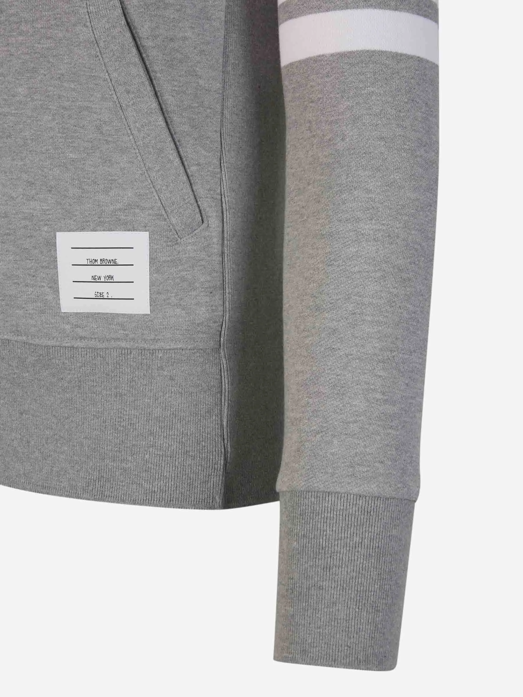 Sudadera Algodón Franjas