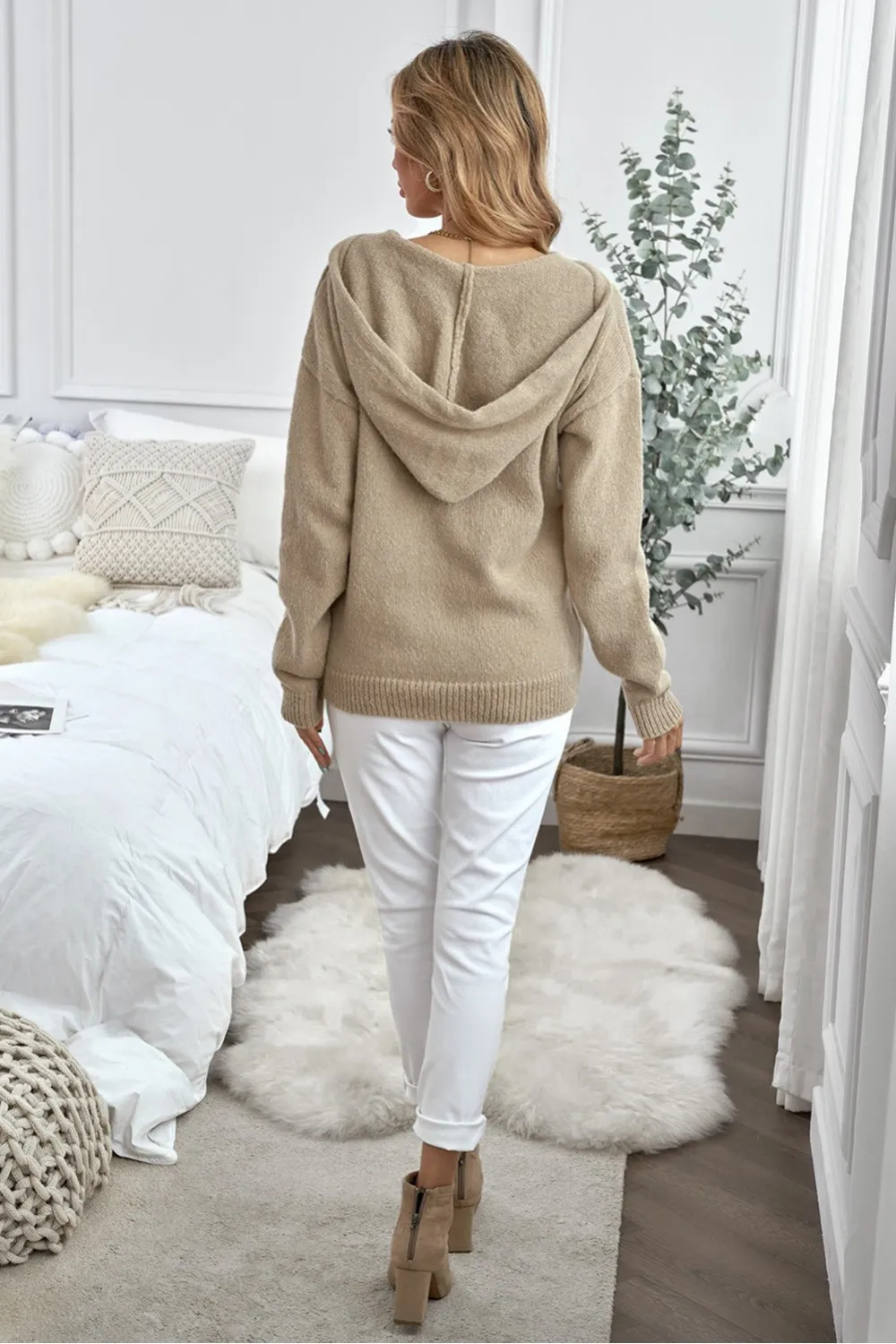 Sudadera caqui