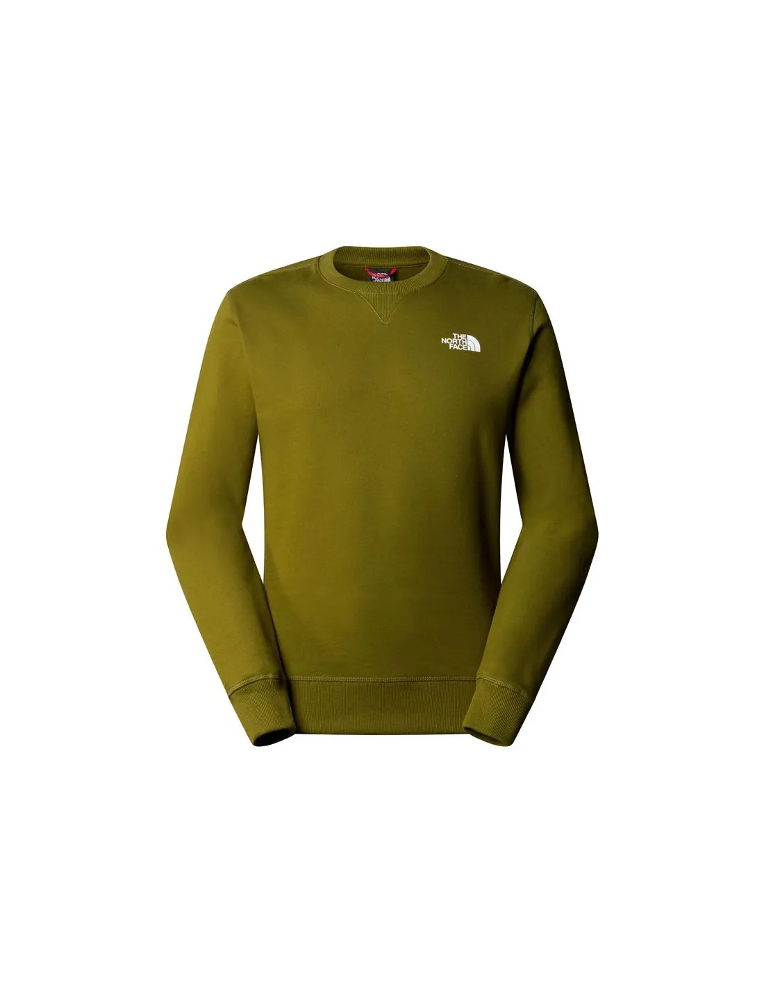 Sudadera de Montaña The North Face Simple Dome Crew Hombre Verde