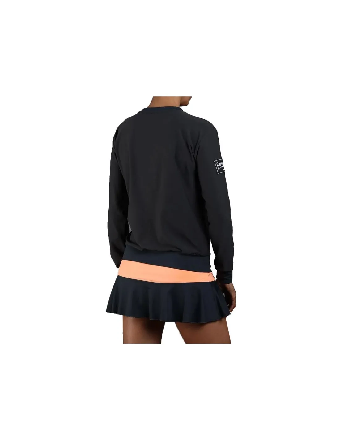 Sudadera de Pádel Endless Inner Tech Mujer Titanium Salmon