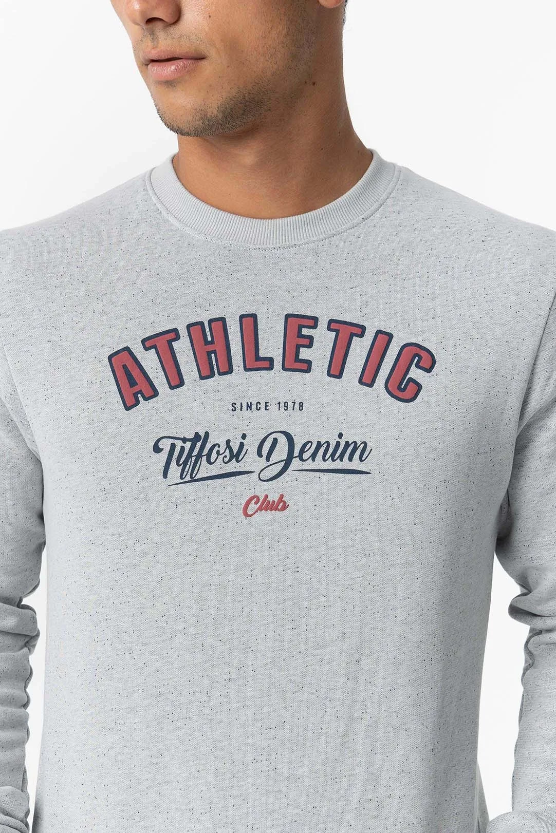 SUDADERA HOMBRE SHELDON GRIS CLARO