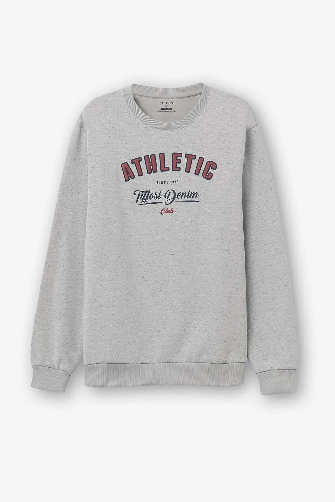 SUDADERA HOMBRE SHELDON GRIS CLARO