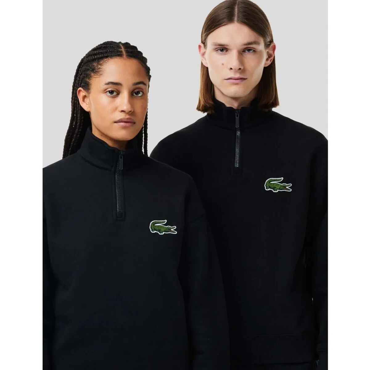 SUDADERA  SUDADERA QUARTER ZIP   NOIR