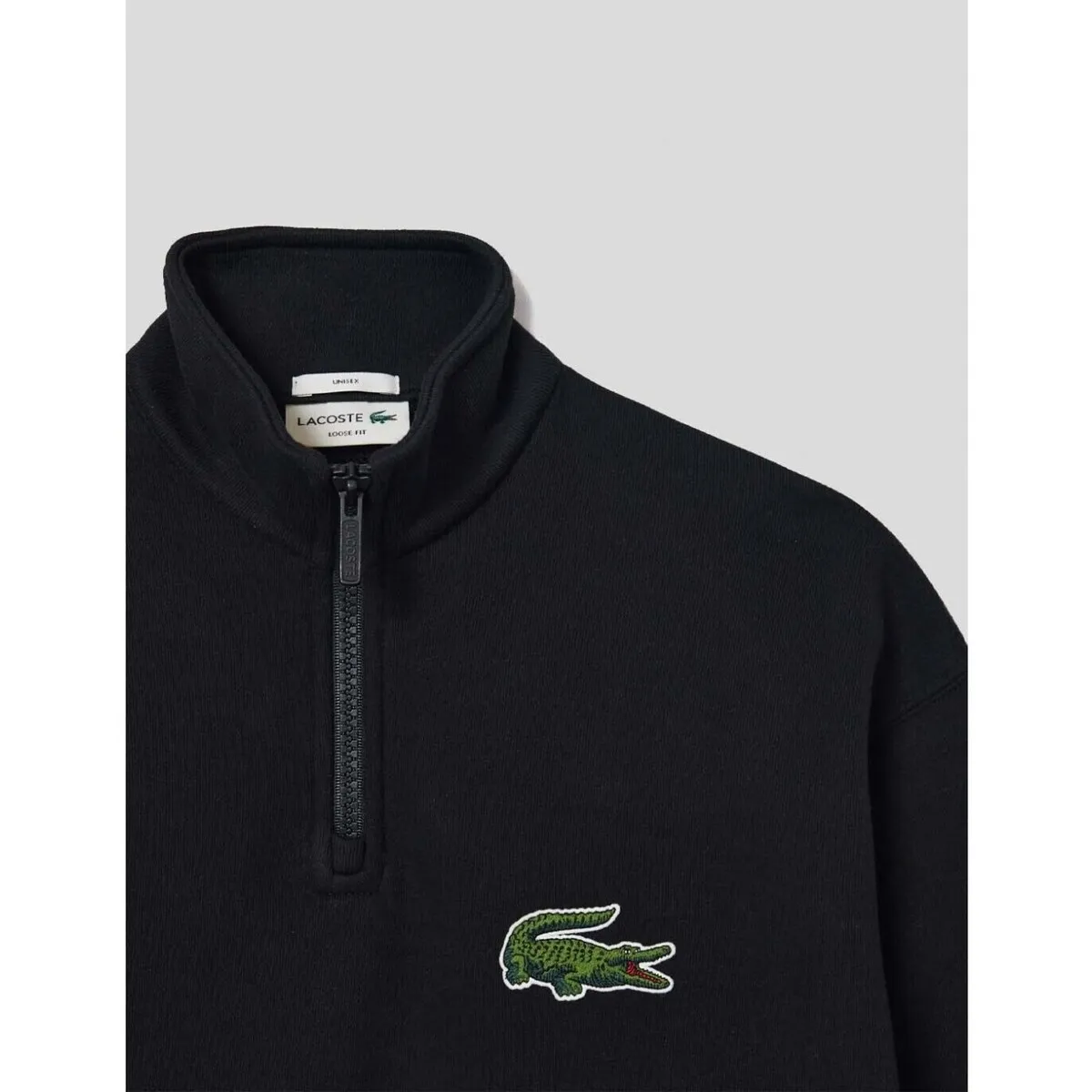 SUDADERA  SUDADERA QUARTER ZIP   NOIR