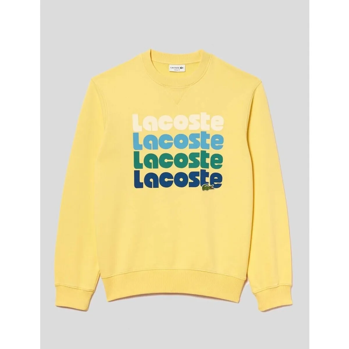 SUDADERA  SUDADERA RETRO LOGO DEGRADED  CORNSILK