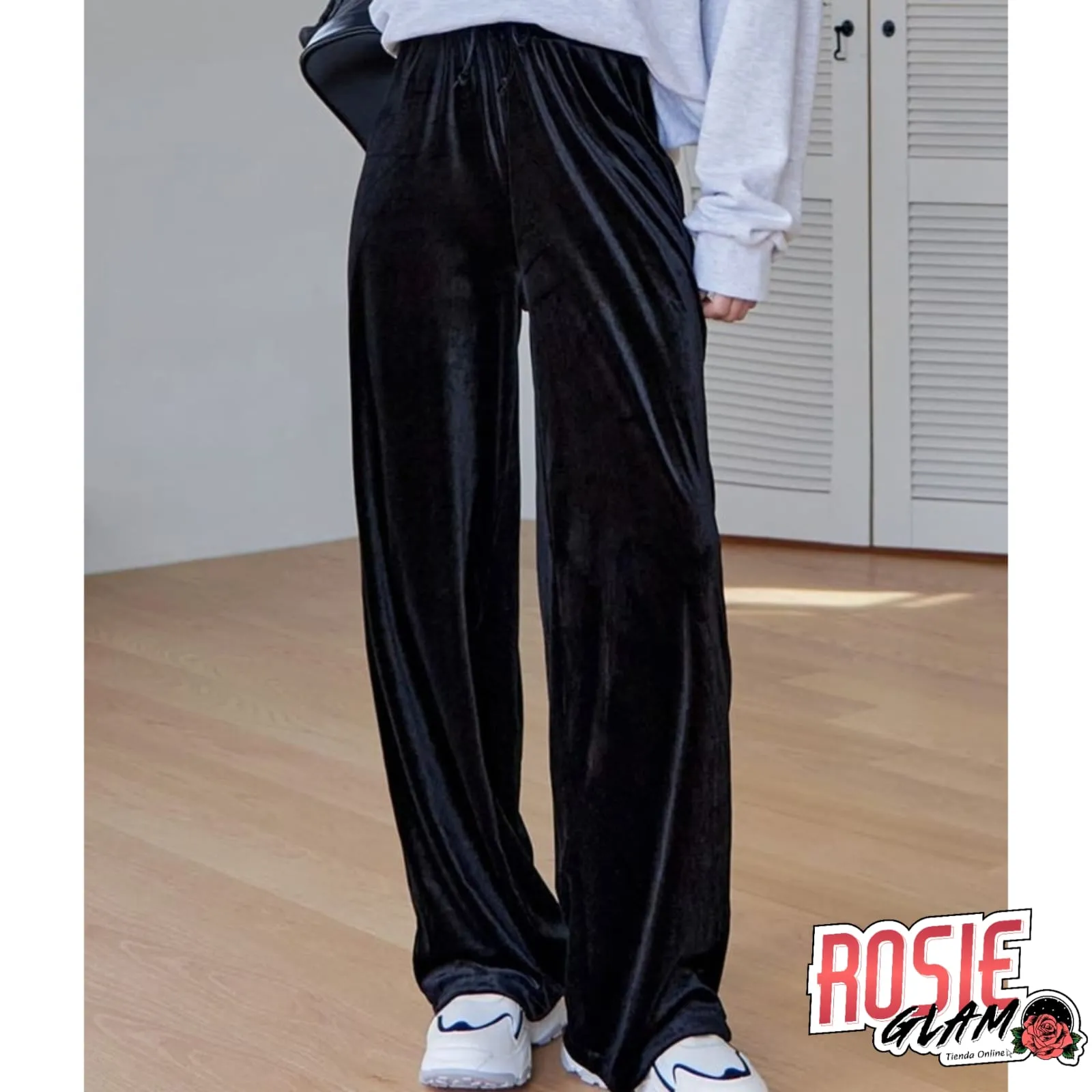 SUDADERA TERCIOPELO ROSIEGLAM