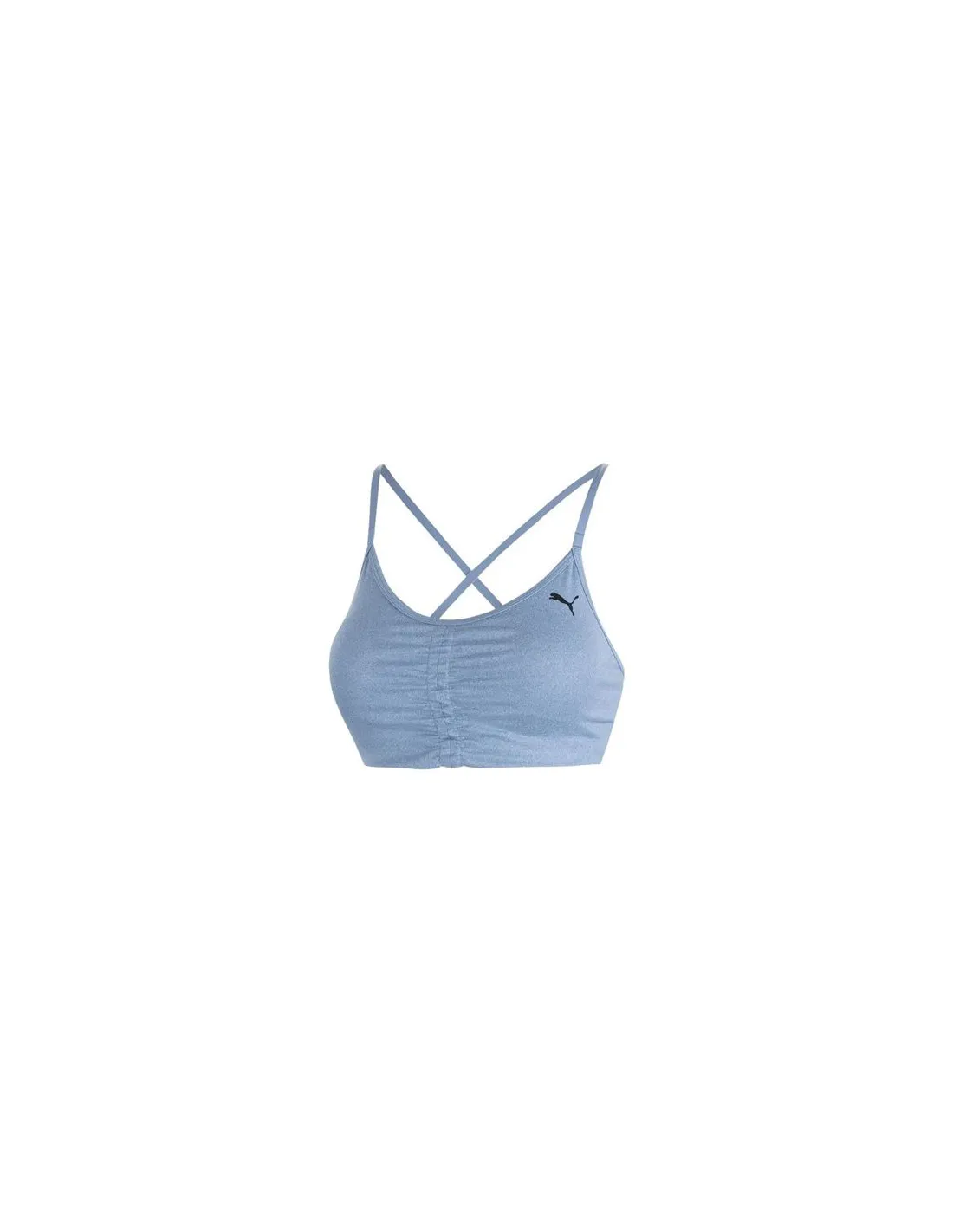 Sujetador Deportivo de Yoga Puma Low Impact Studio Negro