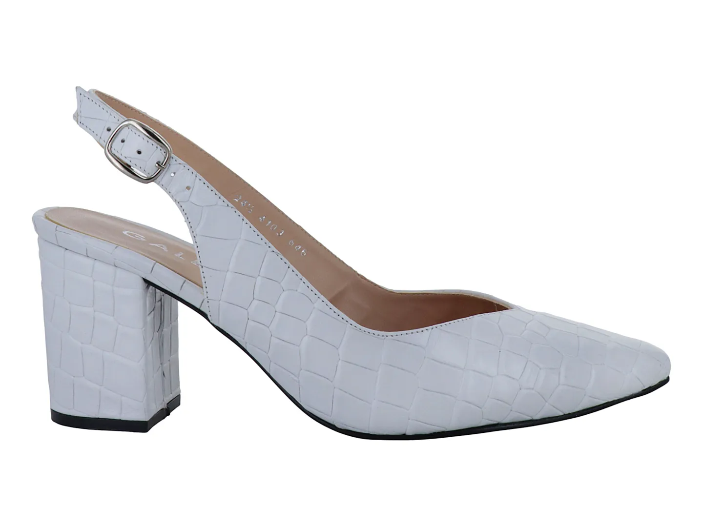 Tacones Antonie 4103 Blanco Para Mujer