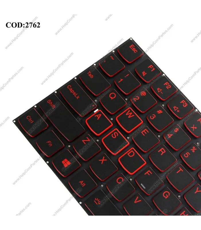 TECLADO LENOVO LEGION Y520 Y52015IKB Y52015IKBA Y72015IKB R720 R72015IKB SERIES BK KB BLRED US ORIG.
