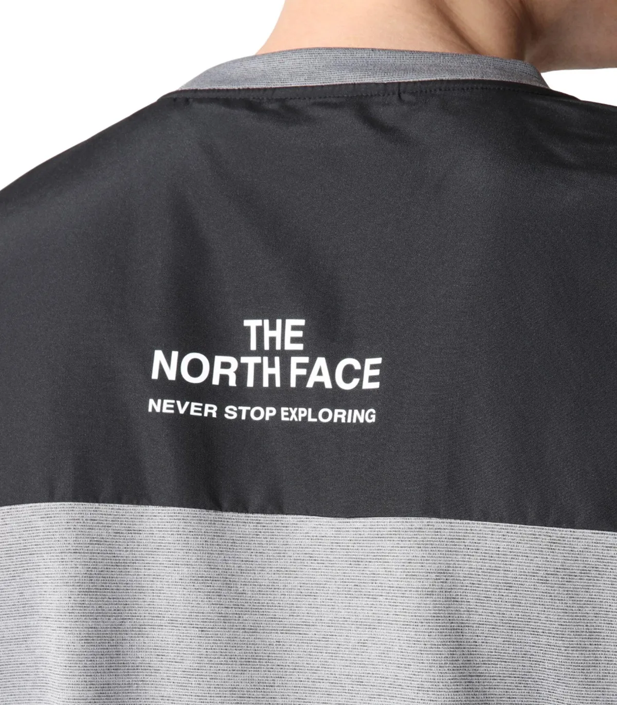 THE NORD FACE  SUDADERA PARA HOMBRE GRIS  MA CREW FLEECE