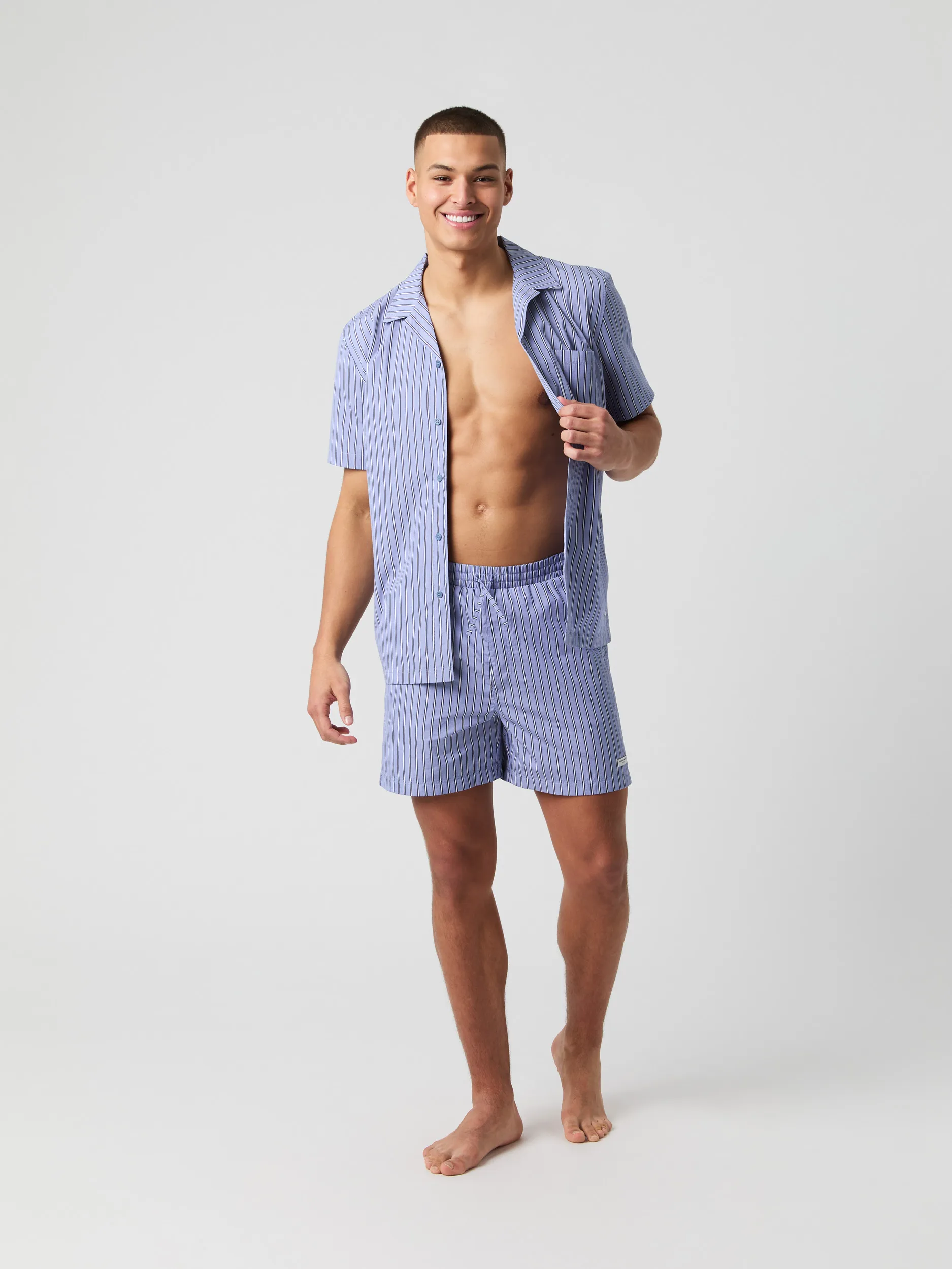 Thomas Mason Shortsleeve Pyjama Shirt