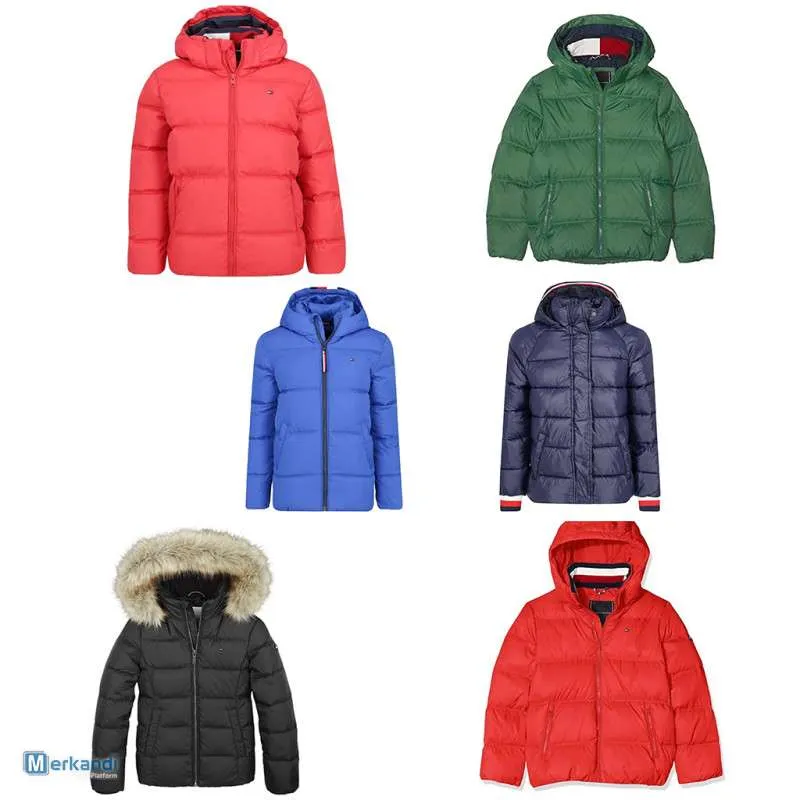 Tommy Hilfiger stock de chaquetas para niños