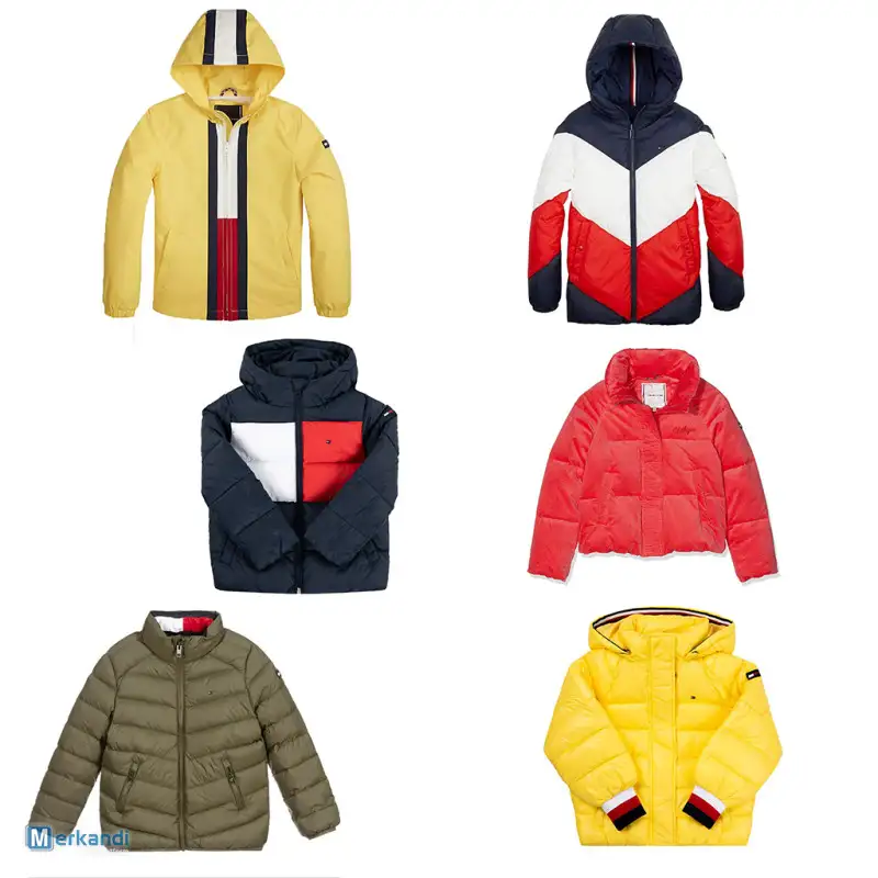 Tommy Hilfiger stock de chaquetas para niños