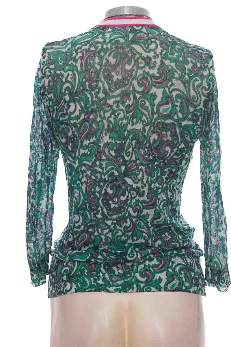 TOP / CAMISETA COLOR VERDE  LOFT