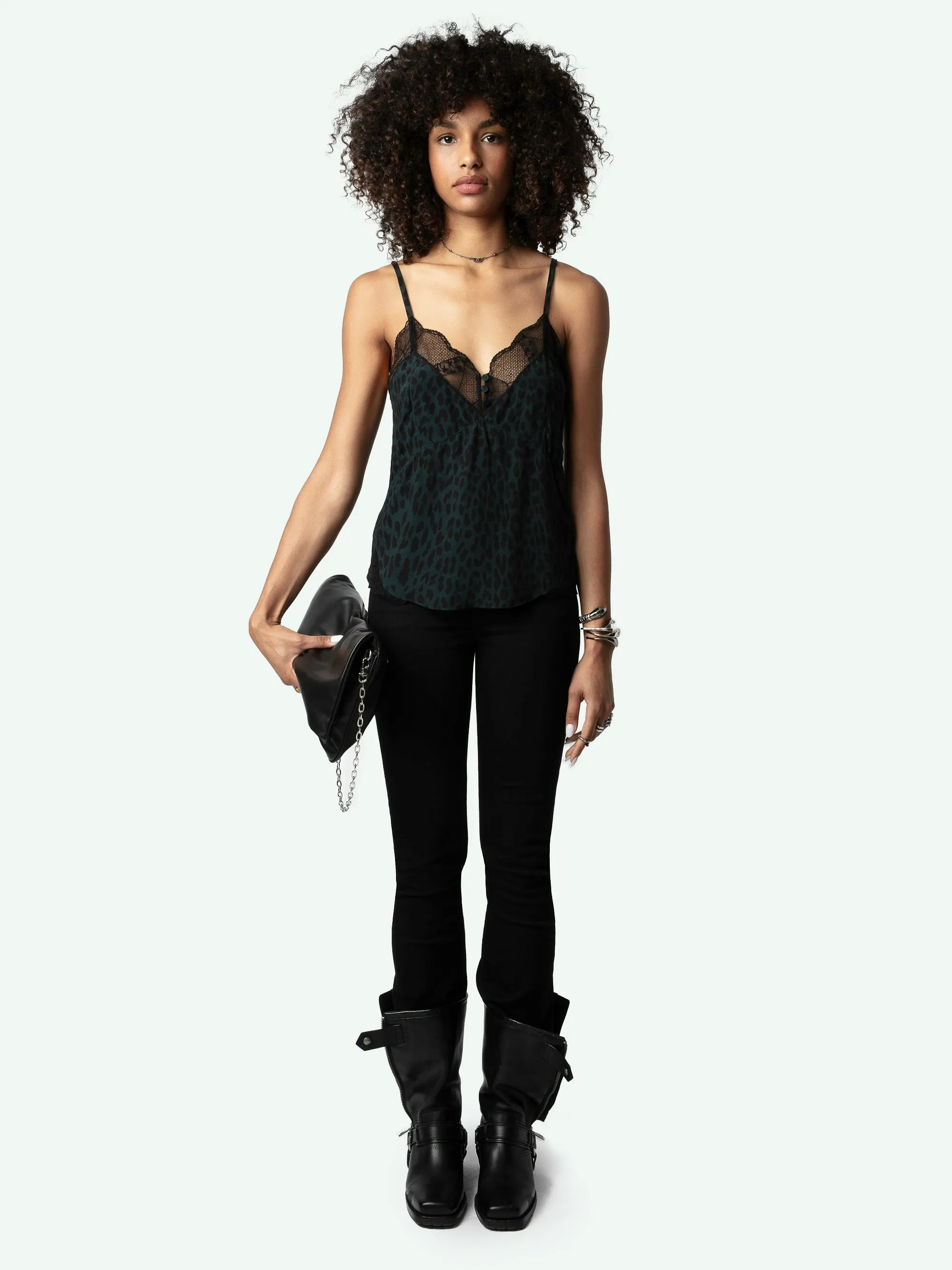 Top Lencero Cyoko de Leopardo