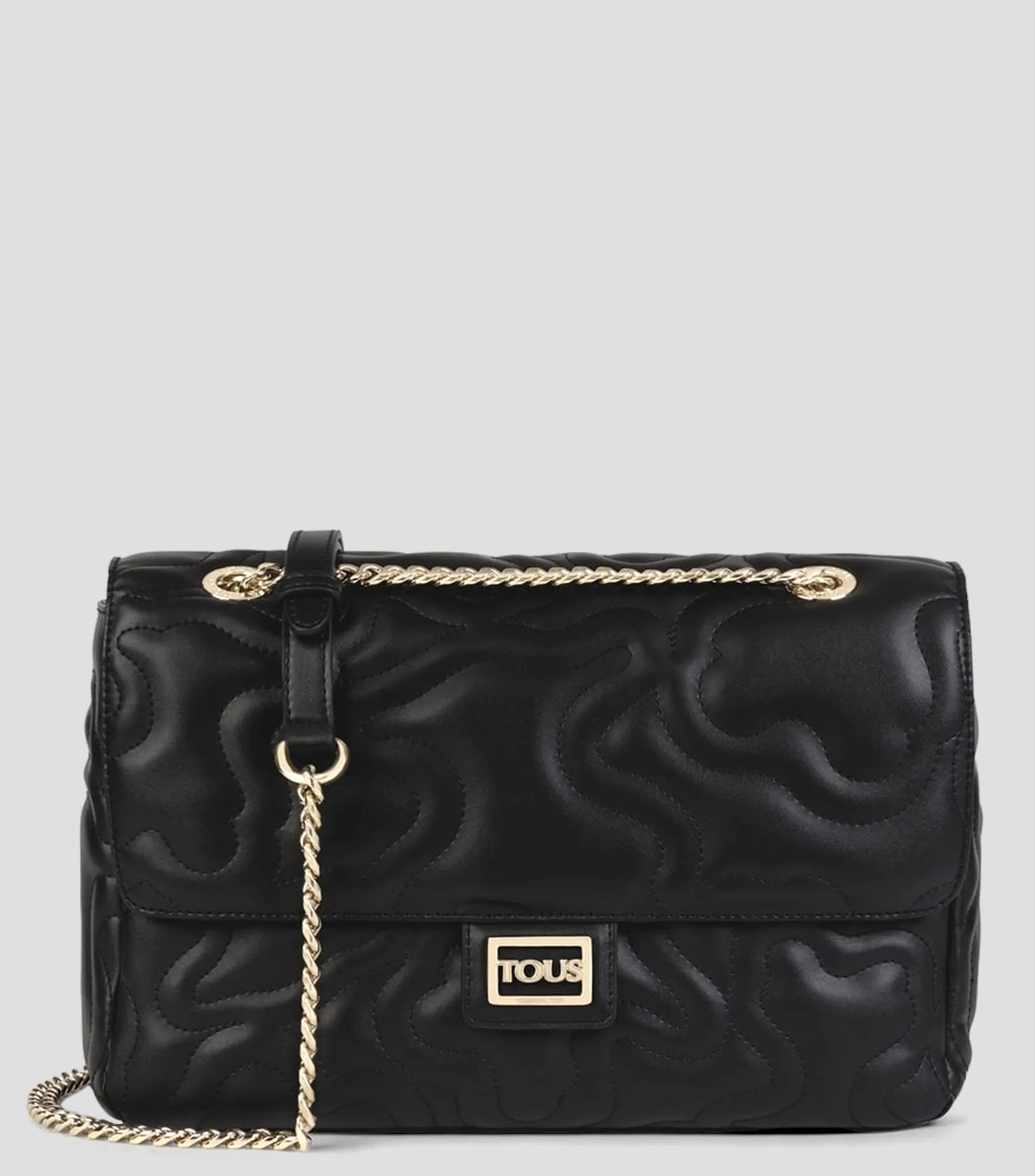 Tous Bolso crossbody negro capitoneado Kaos Dream Mujer