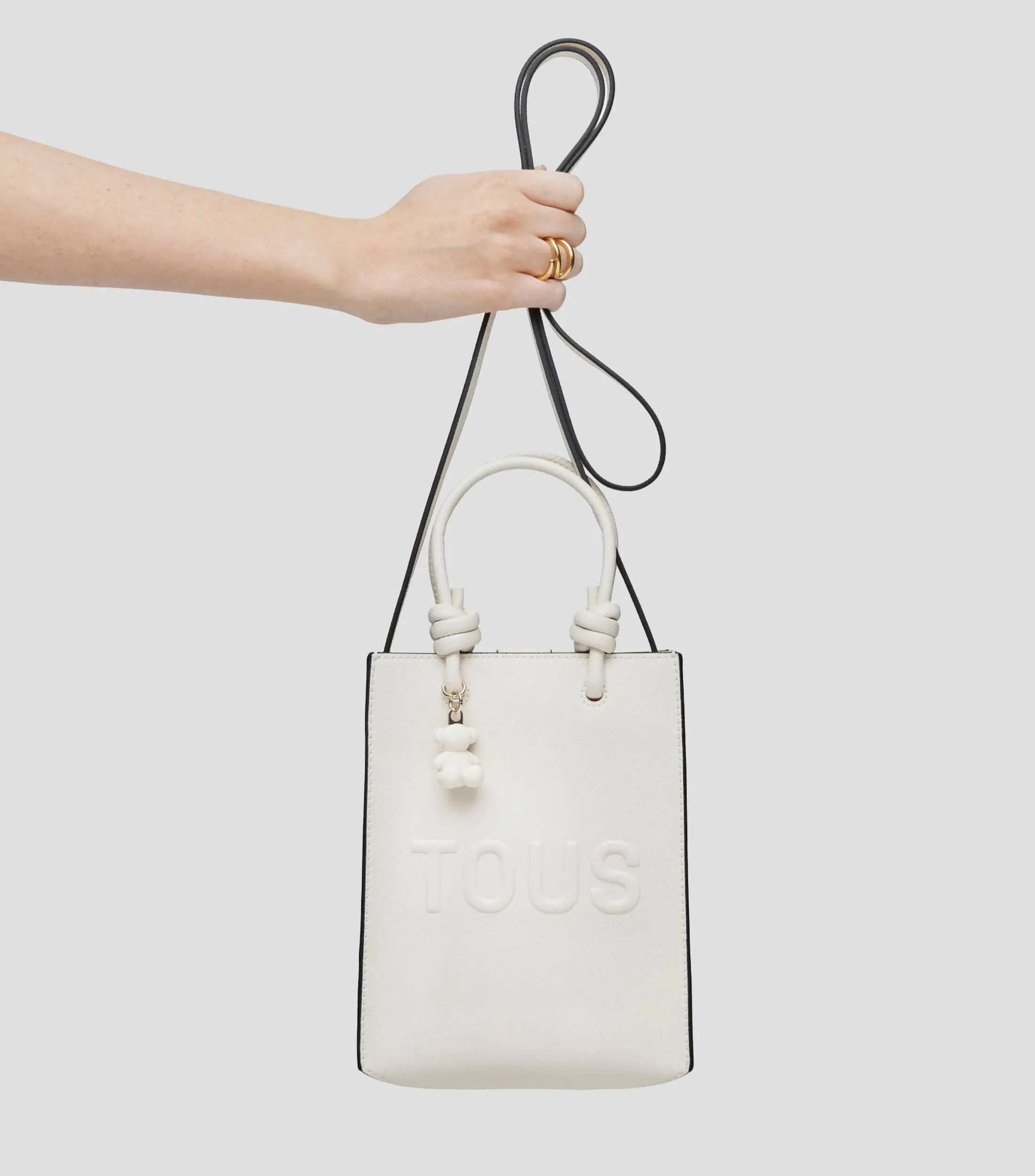 Tous Bolso Mini Crossbody La Rue New Texturizado Mujer