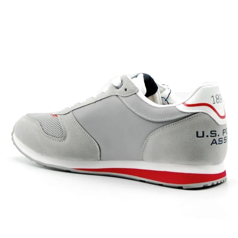 US POLO ASSIN WILYS 003 Azul y Gris Deportivo cordones hombre