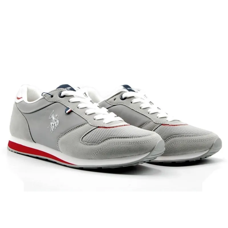 US POLO ASSIN WILYS 003 Azul y Gris Deportivo cordones hombre