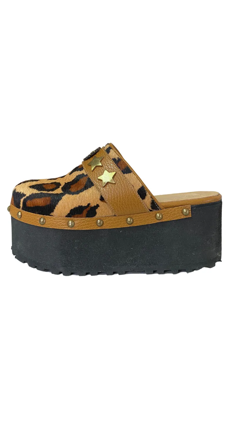 VANESSA GIL Suecos Animal Print