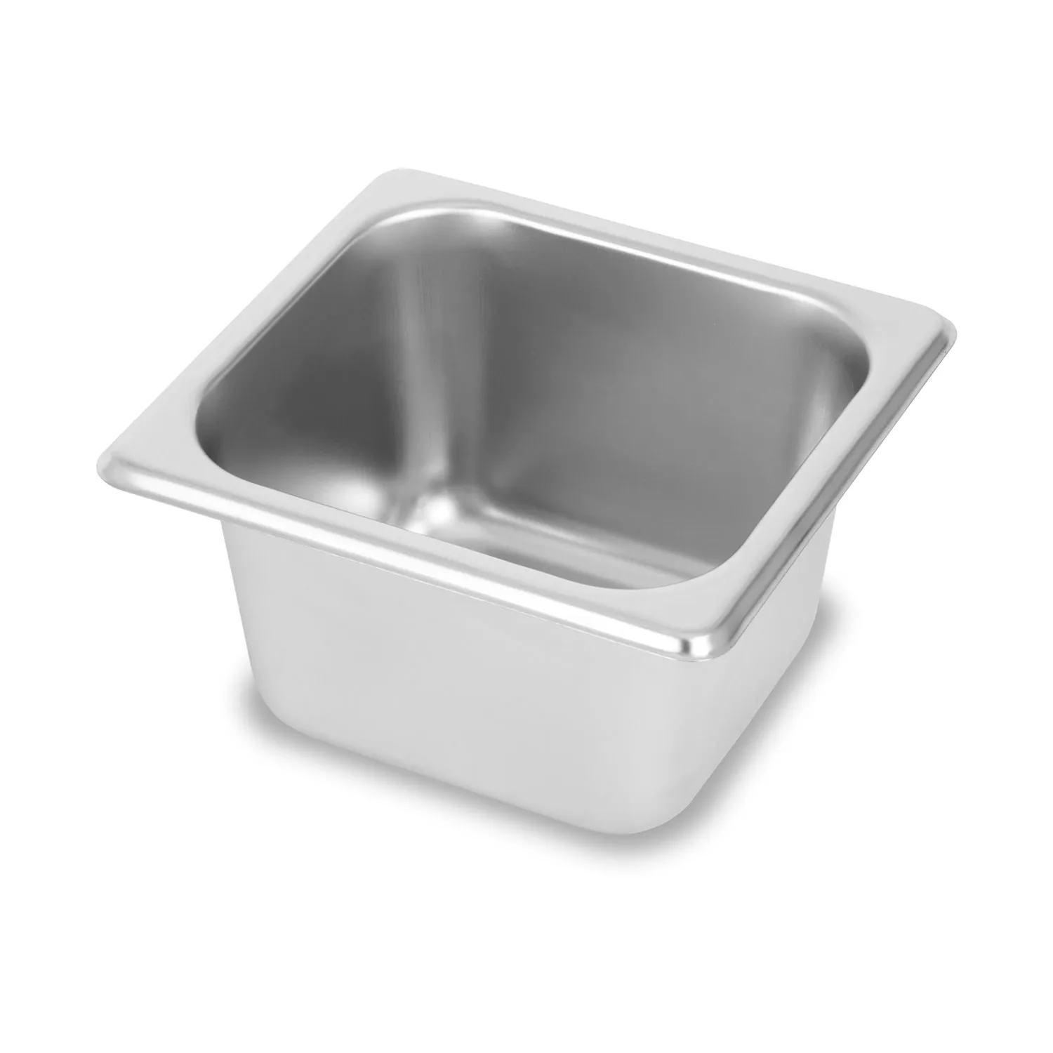 vertes Contenedor Gastronorm GN 1/6 de Acero Inoxidable