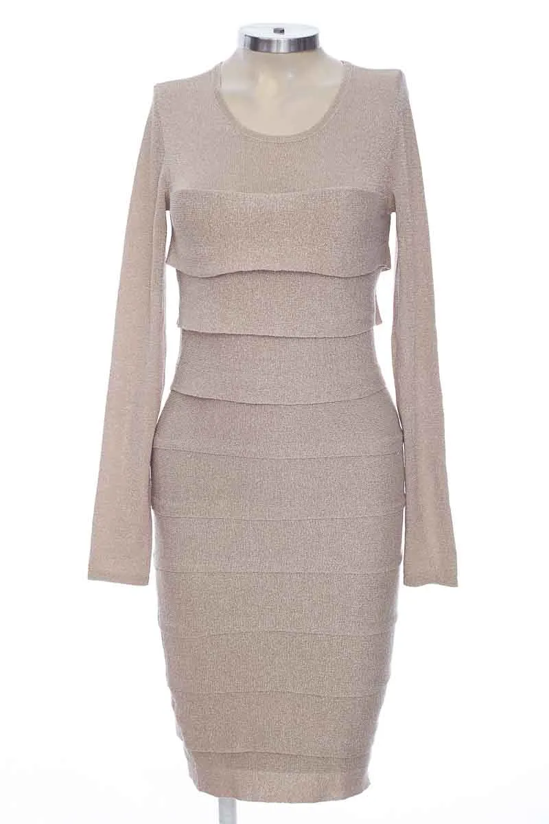 VESTIDO / ENTERIZO COLOR BEIGE  BCBG