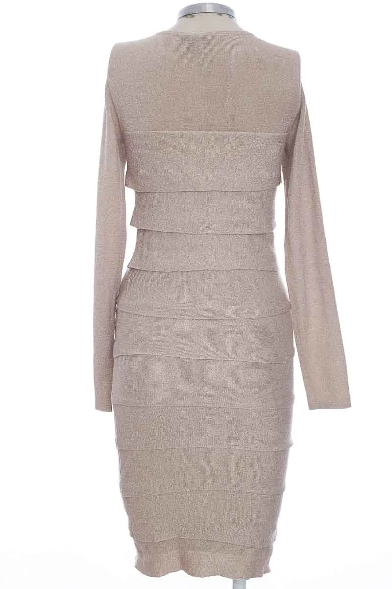 VESTIDO / ENTERIZO COLOR BEIGE  BCBG