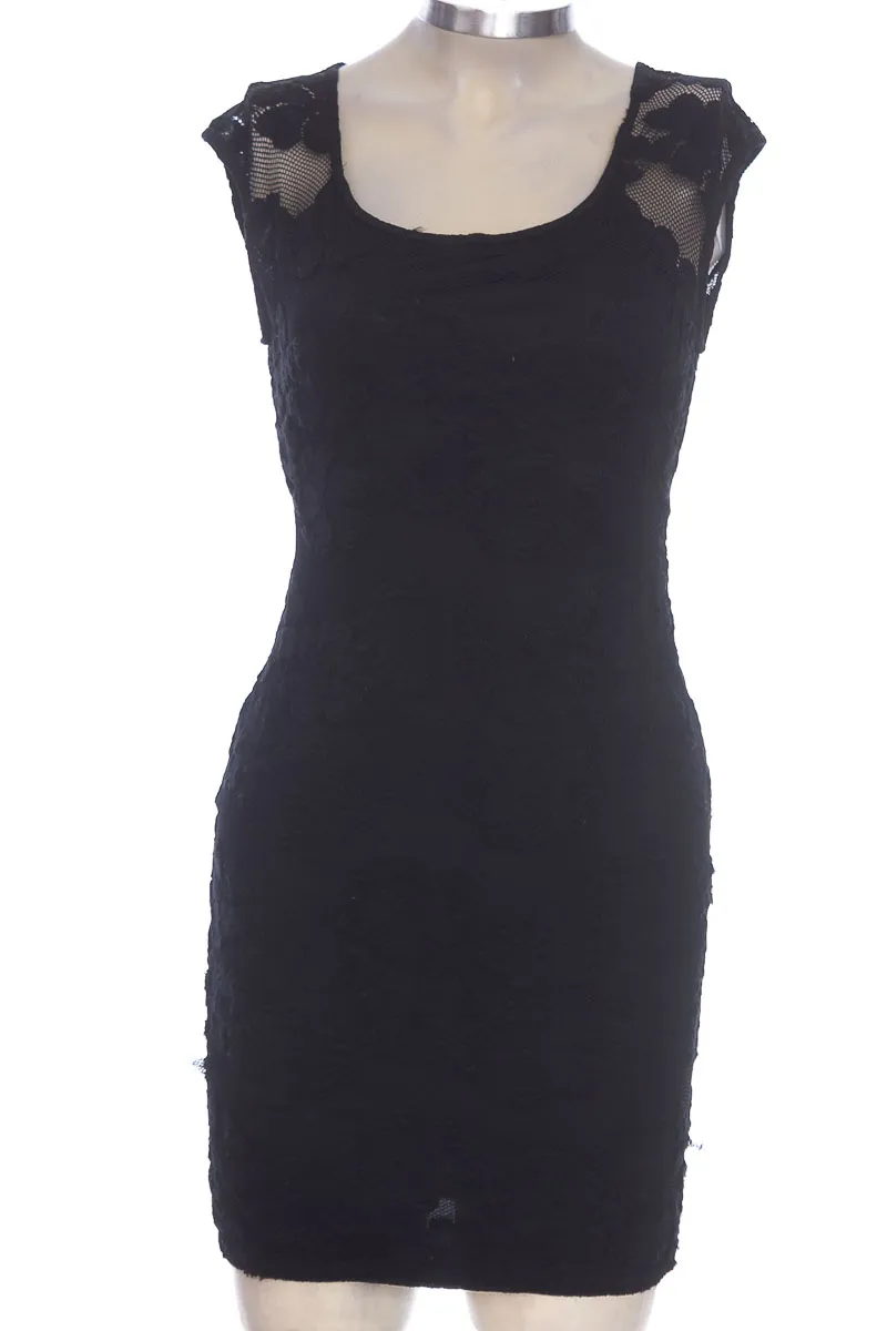 VESTIDO / ENTERIZO COLOR NEGRO  BELINDA