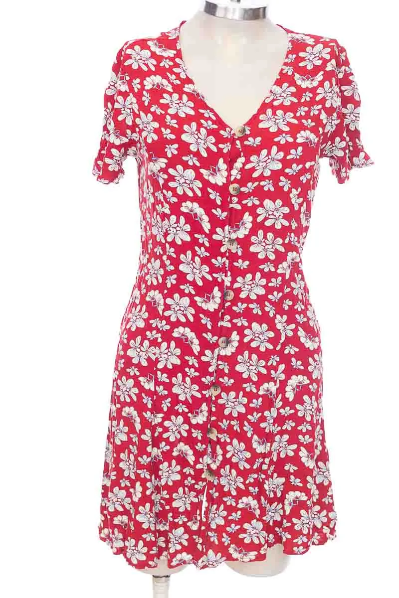 VESTIDO / ENTERIZO COLOR ROJO  BASEMENT