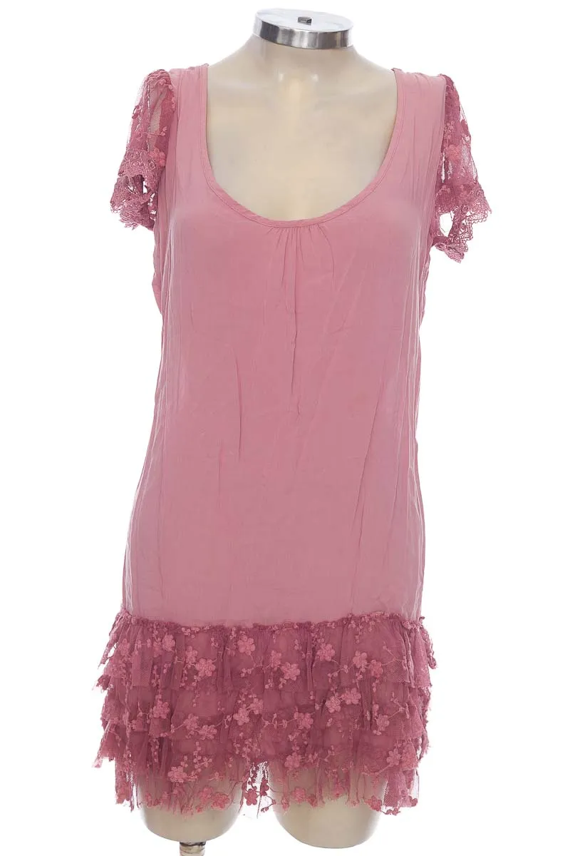 VESTIDO / ENTERIZO COLOR ROSADO  ELA