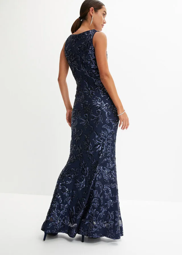 Vestido largo Azul marino