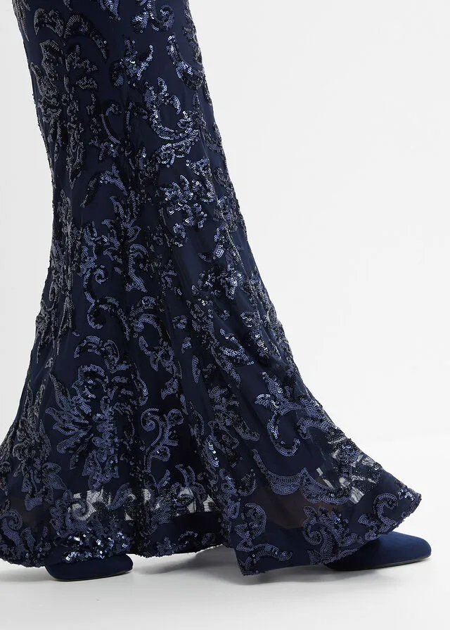 Vestido largo Azul marino