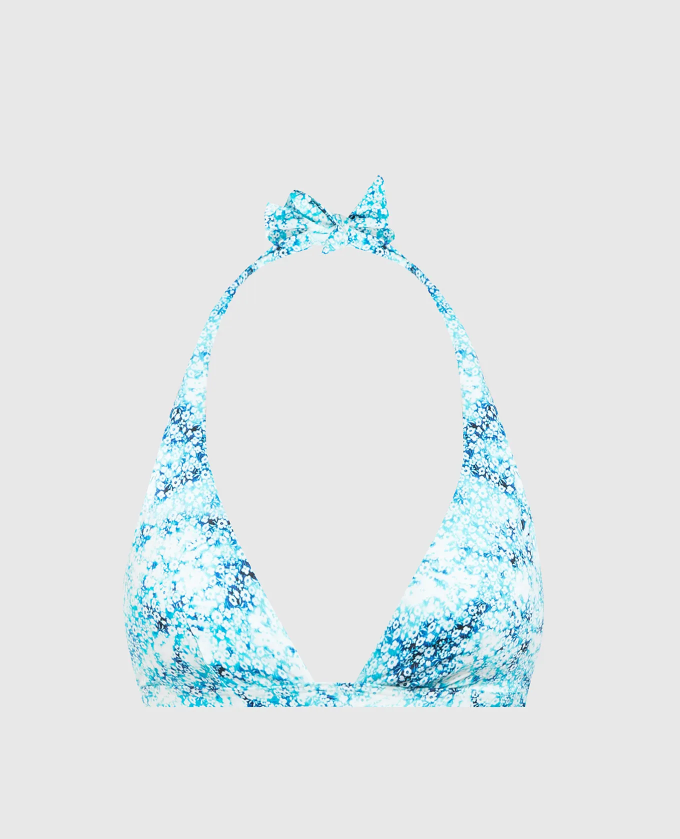 Vilebrequin Blue bodice from Fleche swimsuit in a print