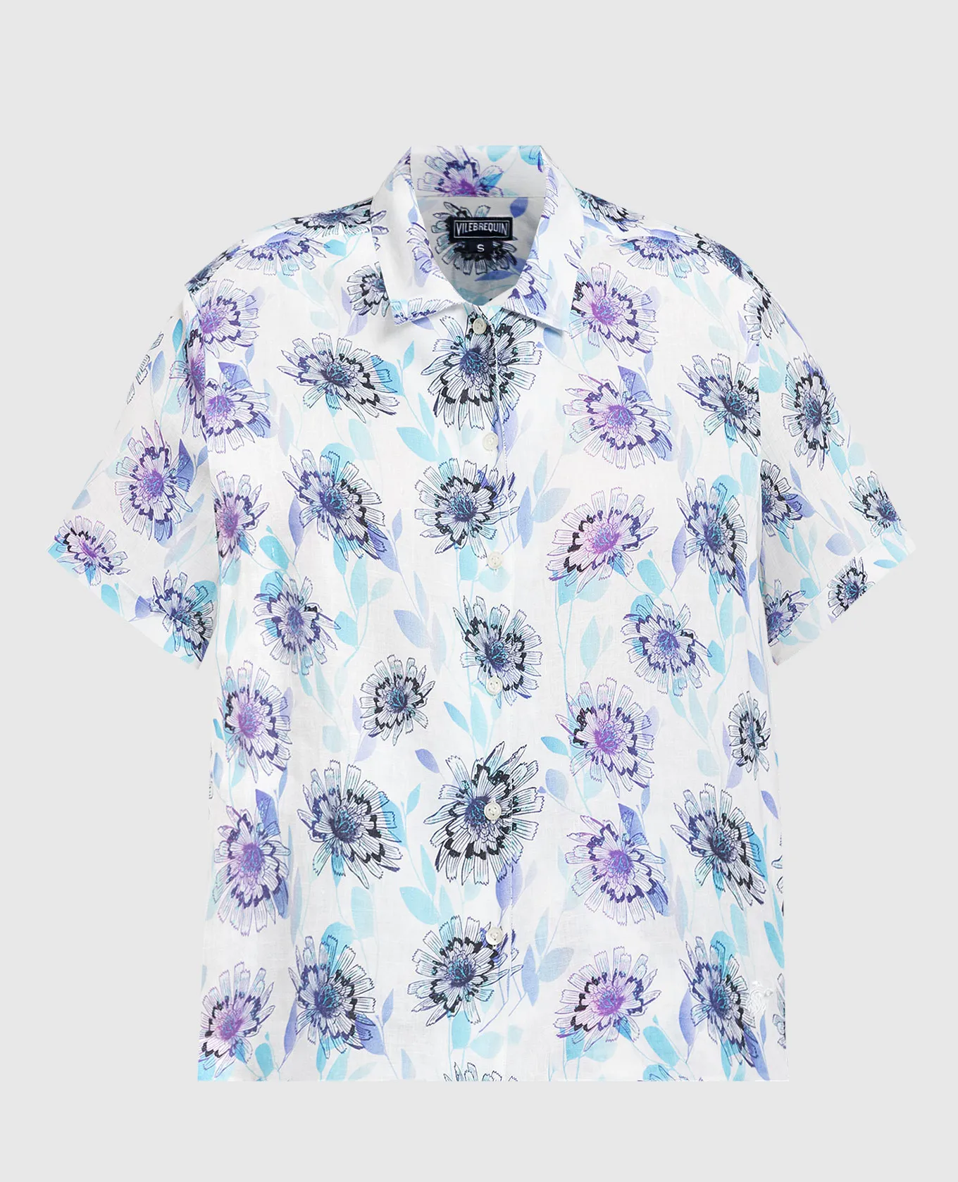 Vilebrequin Leany linen shirt in a print