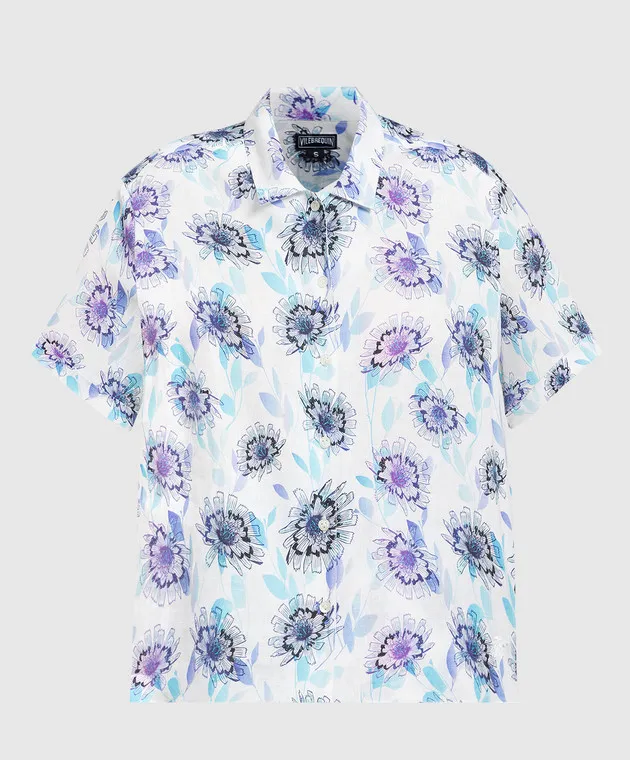 Vilebrequin Leany linen shirt in a print