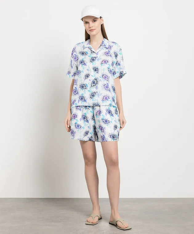 Vilebrequin Leany linen shirt in a print