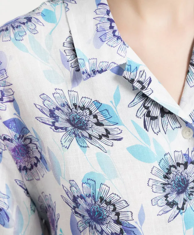 Vilebrequin Leany linen shirt in a print