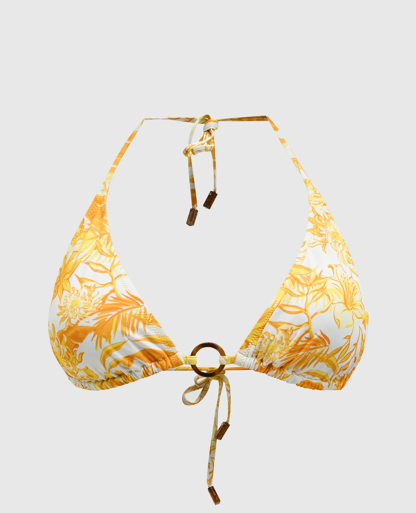 Vilebrequin White bodice from a swimsuit in TAHITI FLOWERS print