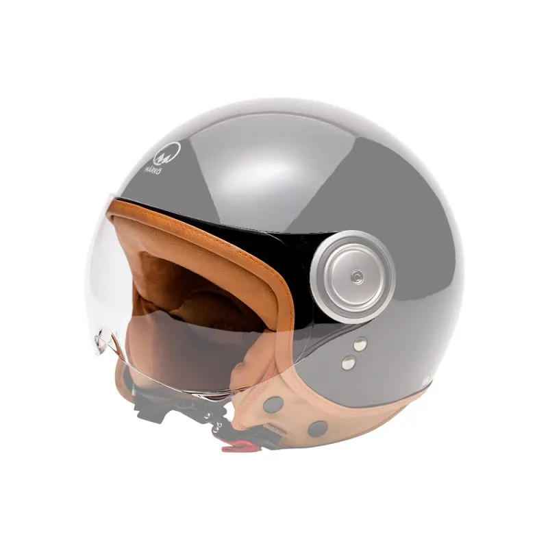 VINTAGE CASCO DE MOTO JET ELEMENTOS MAT TITAN MÂRKÖ