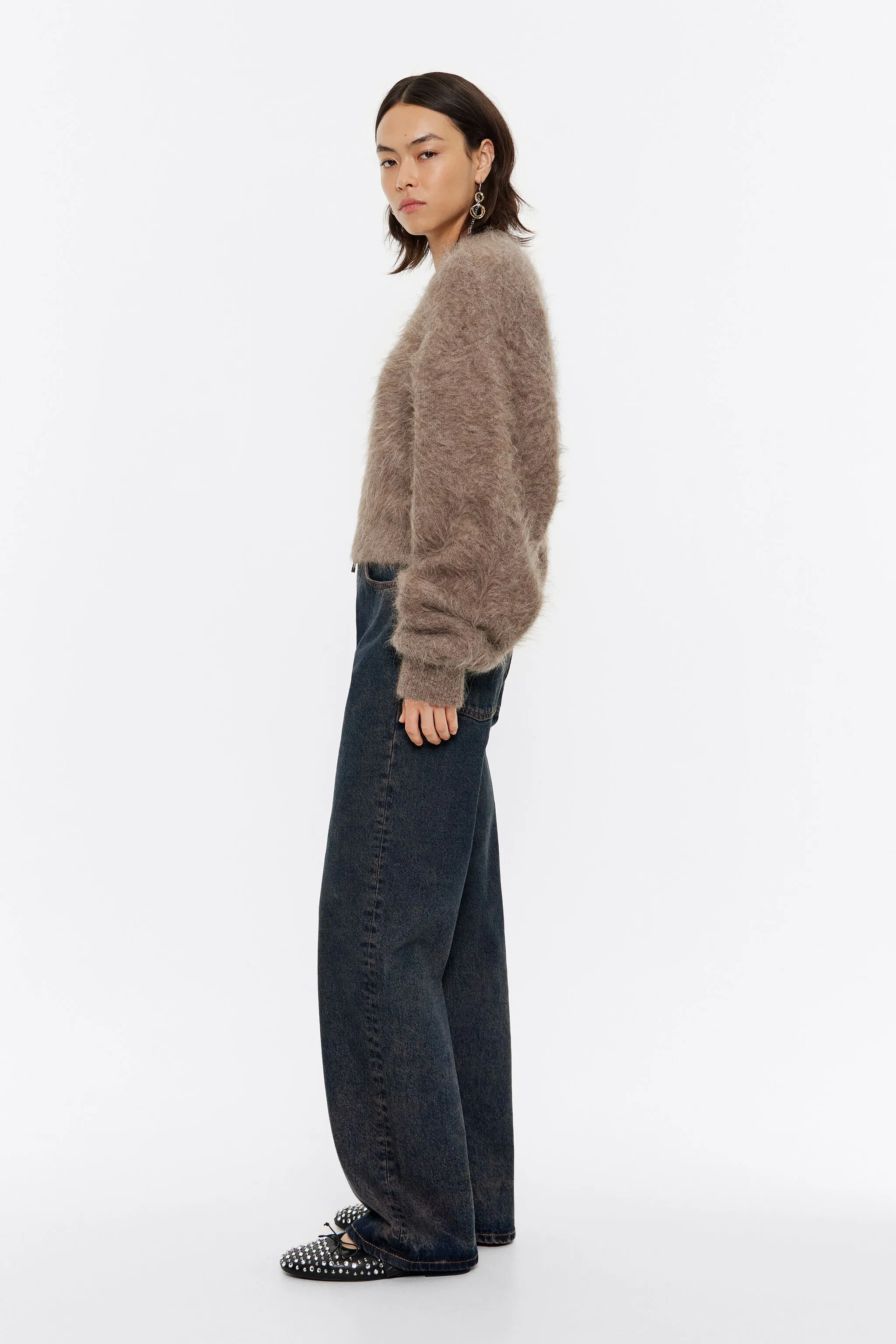 WIDE LEG  VAQUERO AZUL GRIS&AACUTE;CEO