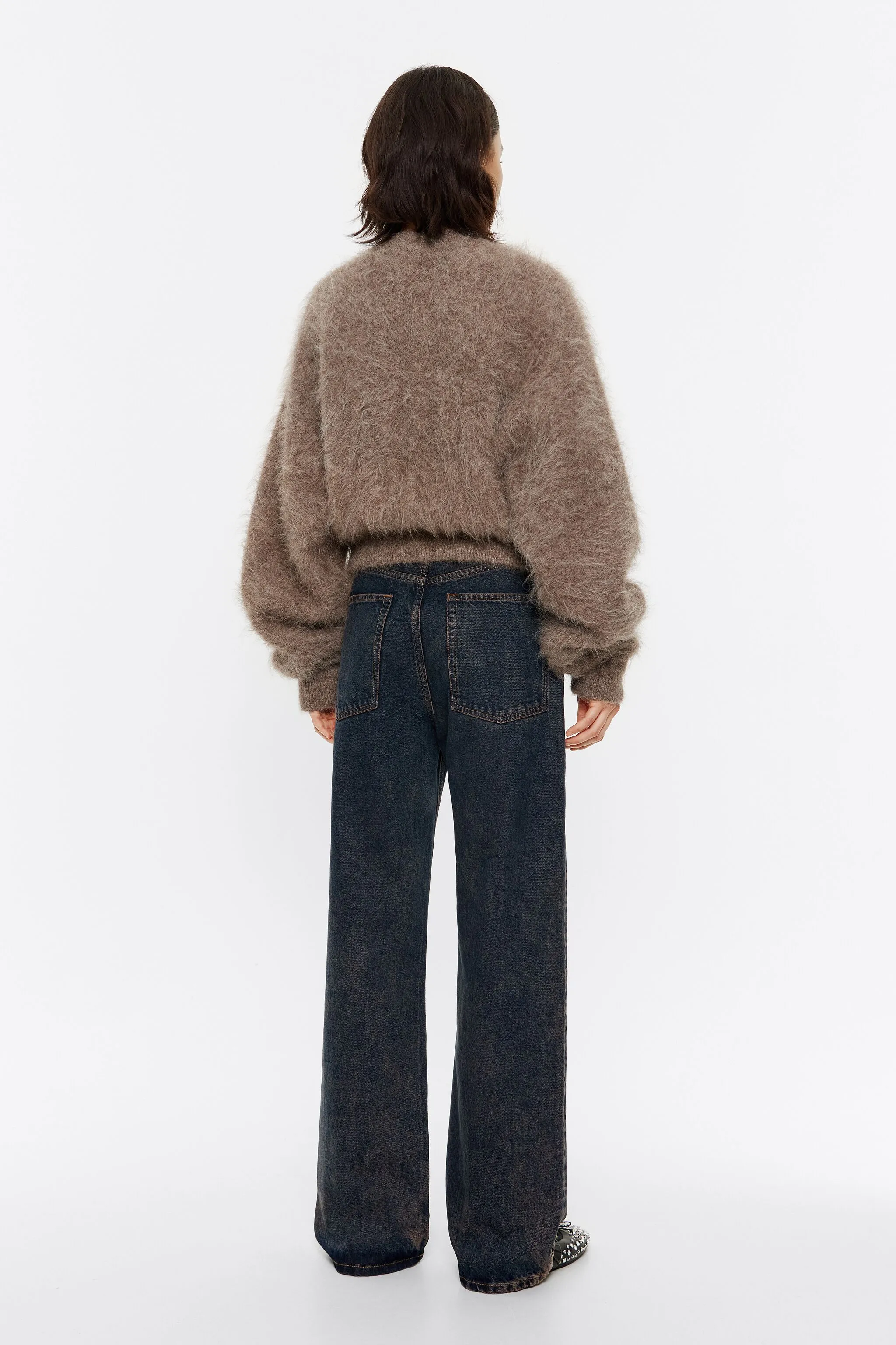 WIDE LEG  VAQUERO AZUL GRIS&AACUTE;CEO