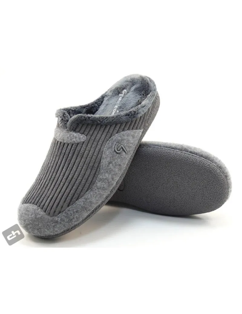 Zapatilla De Casa Gris GarzÓn Zapatillas 11460.572