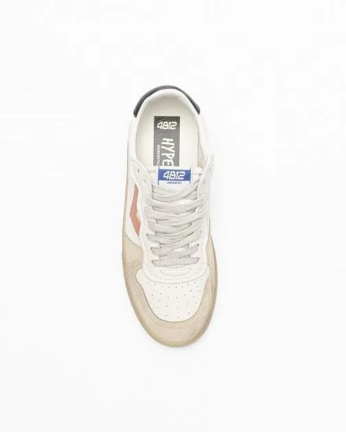 Zapatillas blancas 4B12 Hyper Blanco