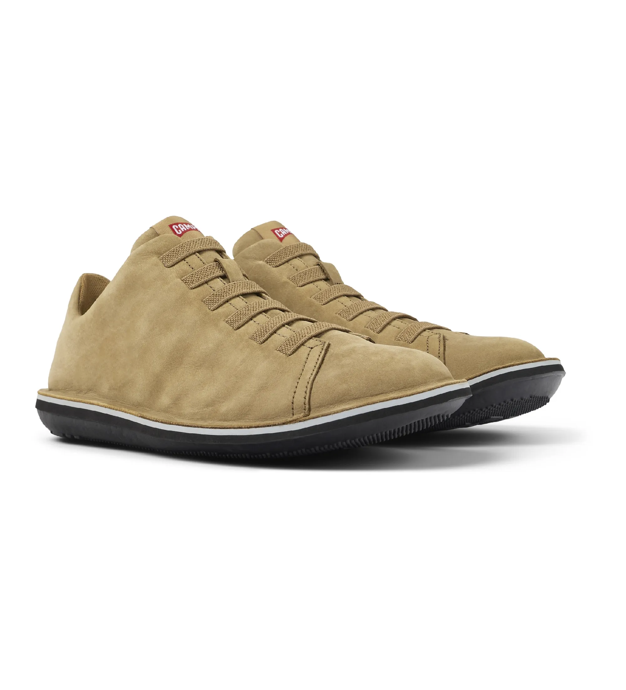 Zapatillas de piel Beetle marrón