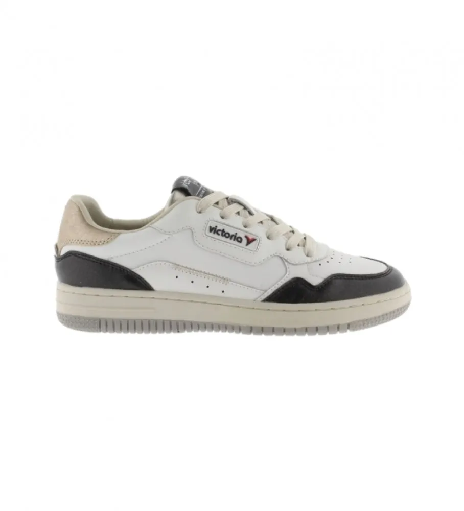 Zapatillas de piel C80 blanco