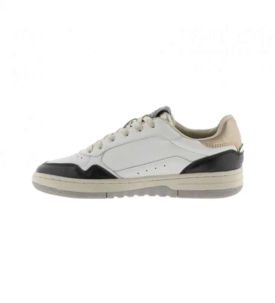 Zapatillas de piel C80 blanco