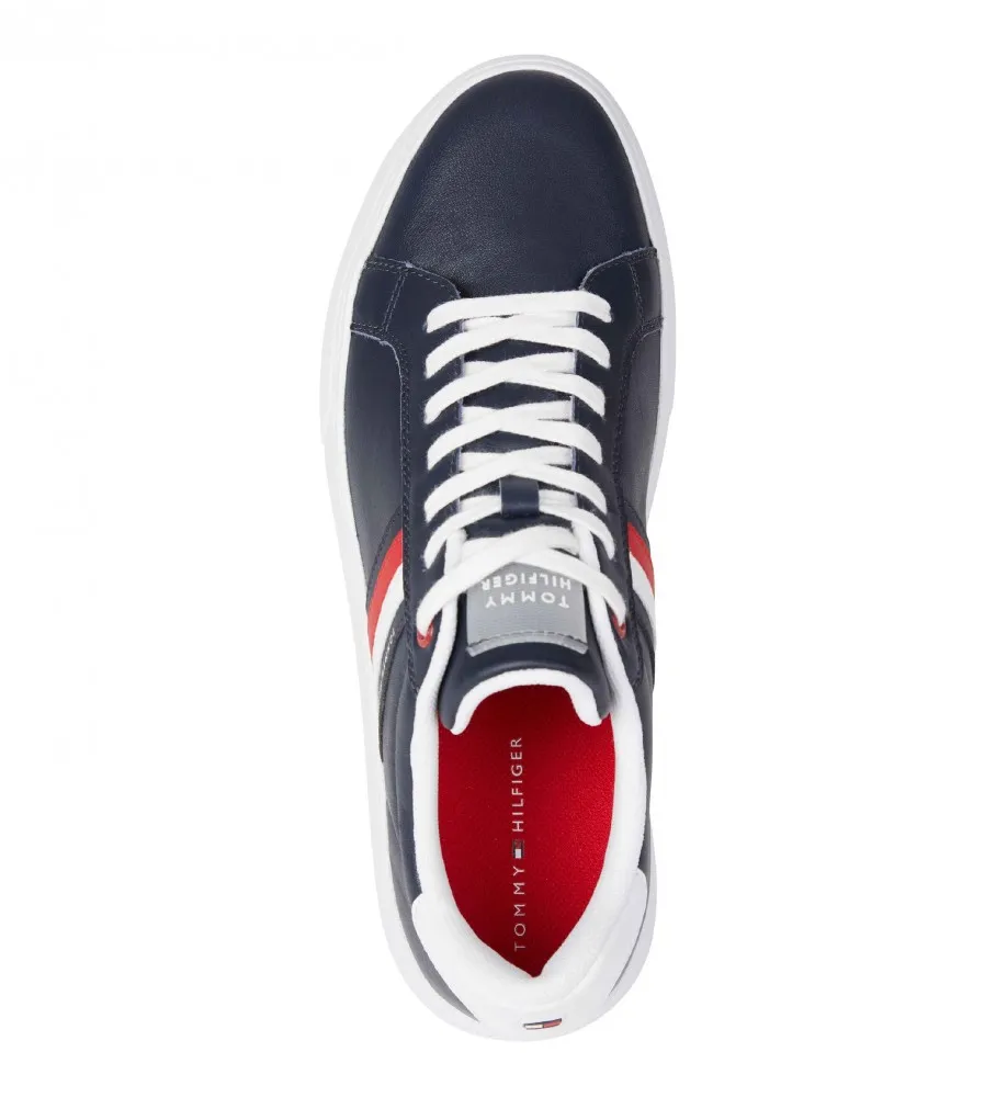 Zapatillas de Piel Cupsole marino