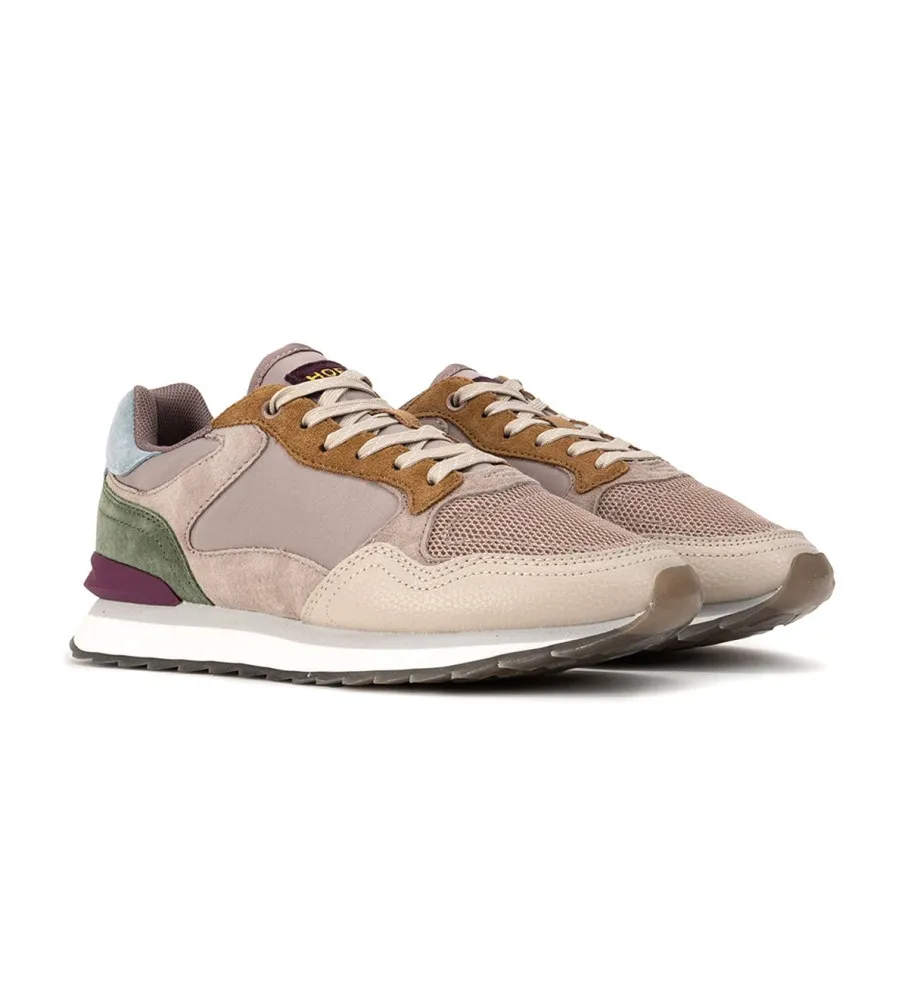 Zapatillas de piel Geneve multicolor