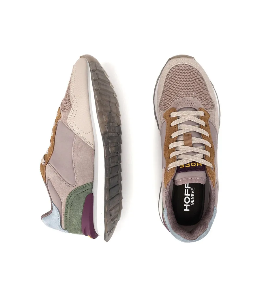 Zapatillas de piel Geneve multicolor