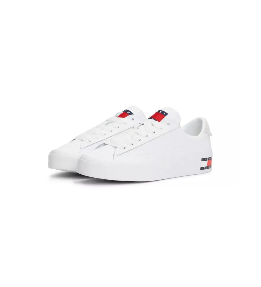 Zapatillas de piel Nola blanco